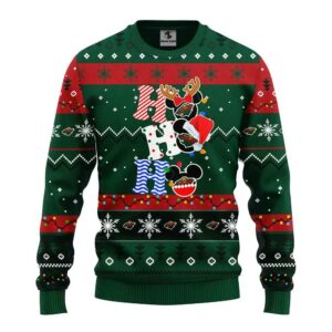 Minnesota Wild Hohoho Ugly Christmas Sweater, NHL Christmas Sweater