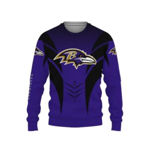 NFL Baltimore Ravens Ugly Christmas Sweater, NFL Christmas Sweater