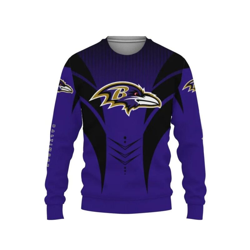 NFL Baltimore Ravens Ugly Christmas Sweater, NFL Christmas Sweater