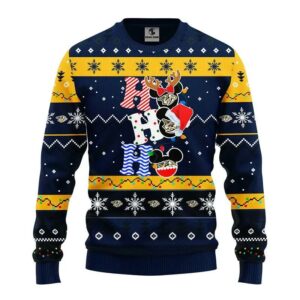 Nashville Predators Hohoho Ugly Christmas Sweater, NHL Christmas Sweater