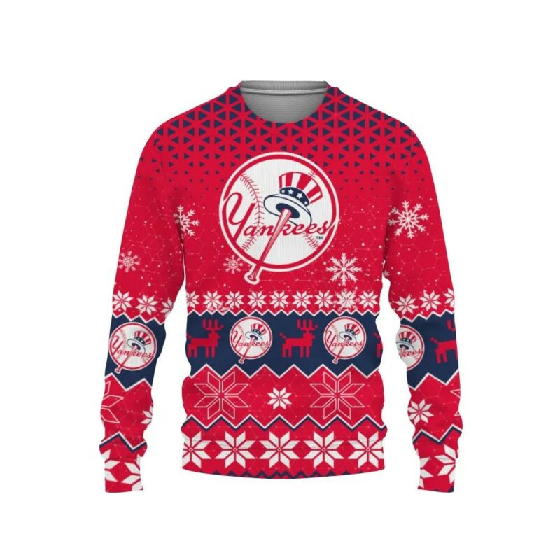 New York Yankees Ugly Christmas Sweater, MLB Christmas Sweater