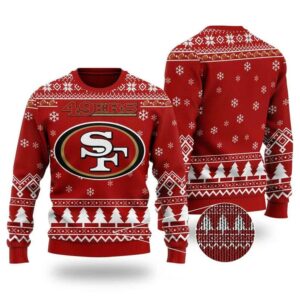 Nfl San Francisco 49ers Chibi Ugly Christmas Sweater, NFL Christmas Sweater