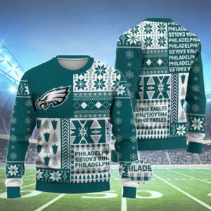 Philadelphia Eagles NFL Christmas Sweater, NFL Christmas Sweater