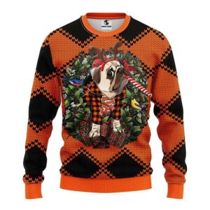 San Francisco Giants Pub Dog Ugly Christmas Sweater, MLB Christmas Sweater