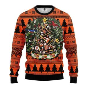 San Francisco Giants Tree Ball Ugly Christmas Sweater, MLB Christmas Sweater