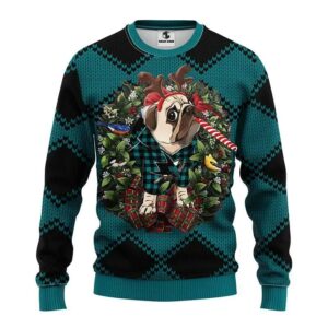 San Jose Sharks Pub Dog Ugly Christmas Sweater, NHL Christmas Sweater