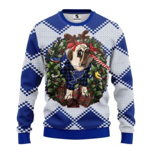 St. Louis Blues Pub Dog Ugly Christmas Sweater, NHL Christmas Sweater