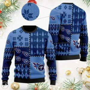 Tennessee Titans Best Christmas Ugly Sweater, NFL Christmas Sweater