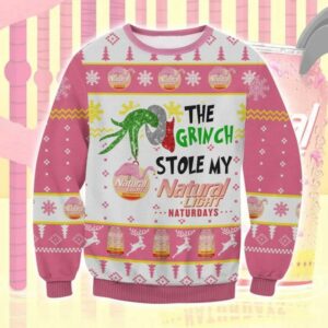 The Grinch Stole Naturdays Sweater, Grinch Holiday Sweater