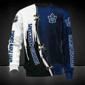 Toronto Maple Leafs Ugly Christmas Sweater, NHL Christmas Sweater