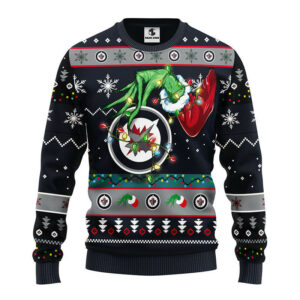 Winnipeg Jets Grinch Ugly Christmas Sweater