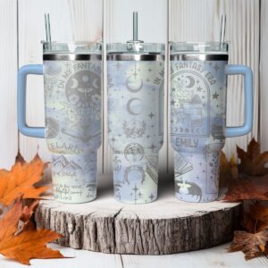 A Court Of Thorns And Roses Book Custom Stanley Quencher 40oz Stainless Steel Tumbler With Handle - Threewoofs