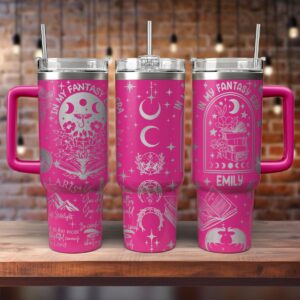 A Court Of Thorns And Roses Book Custom Stanley Quencher 40oz Stainless Steel Tumbler With Handle - Threewoofs