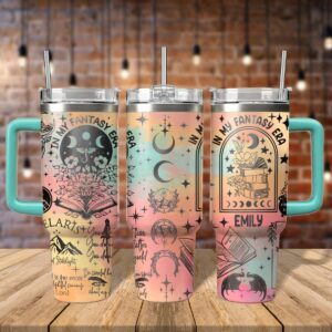 A Court Of Thorns And Roses Book Custom Stanley Quencher 40oz Stainless Steel Tumbler With Handle - Threewoofs