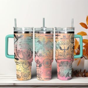 A Court Of Thorns And Roses Book Custom Stanley Quencher 40oz Stainless Steel Tumbler With Handle - Threewoofs