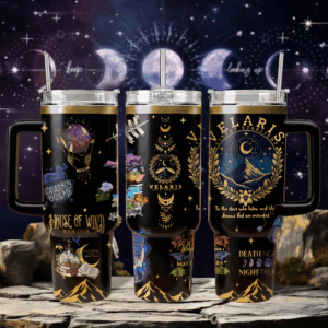 A Court Of Thorns And Roses Book Custom Stanley Quencher 40oz Stainless Steel Tumbler With Handle - Threewoofs