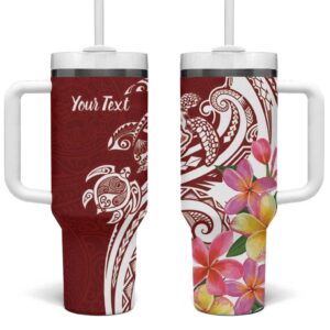 Aloha Hawaii Island Custom Stanley Quencher 40oz Stainless Steel Tumbler With Handle - Threewoofs