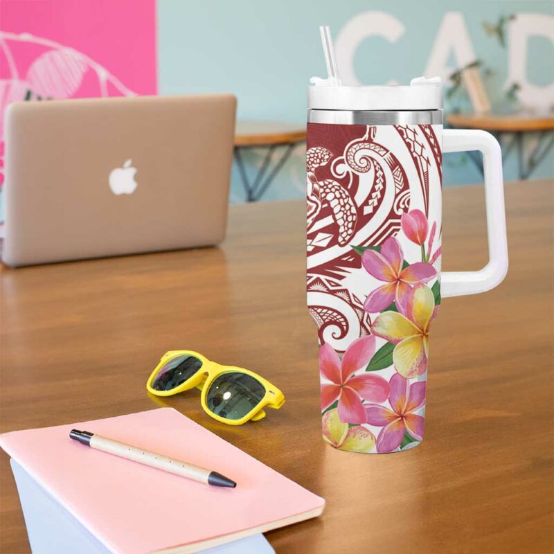 Aloha Hawaii Island Custom Stanley Quencher 40oz Stainless Steel Tumbler With Handle - Threewoofs - Image 5