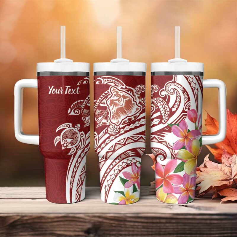 Aloha Hawaii Island Custom Stanley Quencher 40oz Stainless Steel Tumbler With Handle - Threewoofs - Image 4
