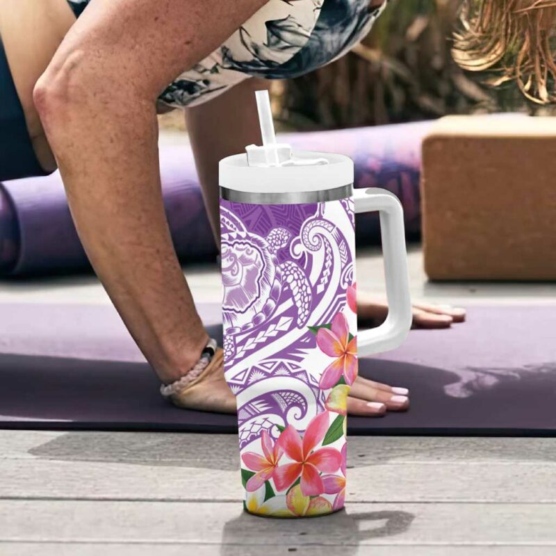Aloha Kauai Island Custom Stanley Quencher 40oz Stainless Steel Tumbler With Handle - Threewoofs - Image 6