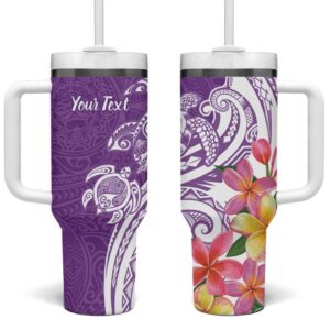 Aloha Kauai Island Custom Stanley Quencher 40oz Stainless Steel Tumbler With Handle - Threewoofs