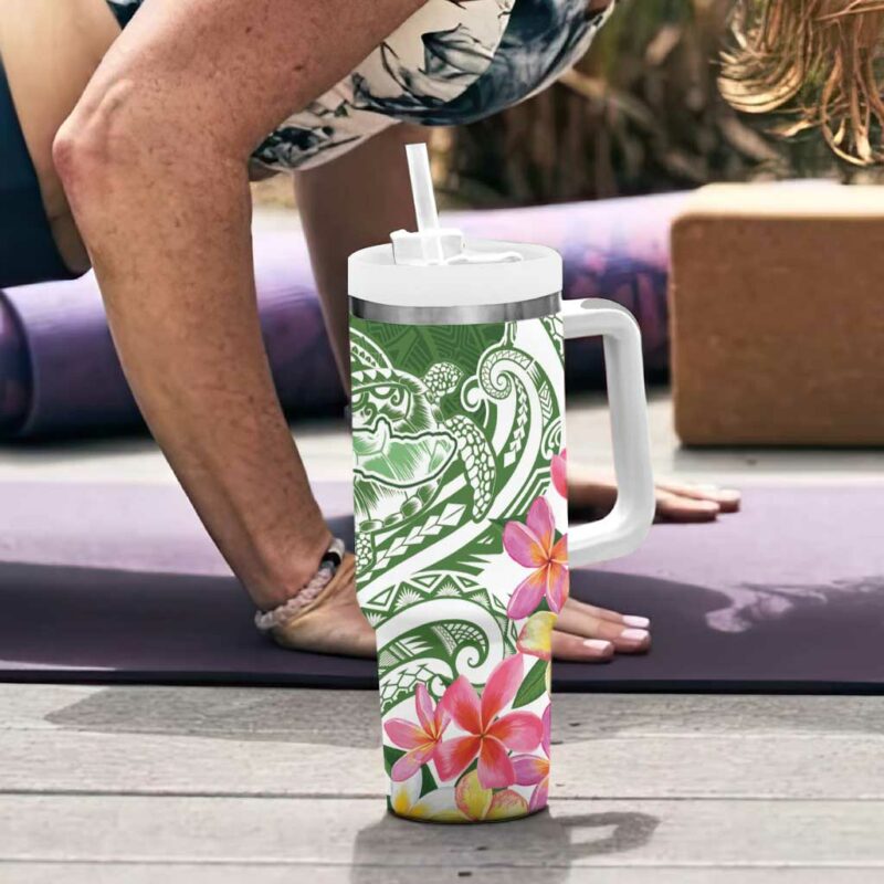 Aloha Molokai Island Custom Stanley Quencher 40oz Stainless Steel Tumbler With Handle - Threewoofs - Image 6