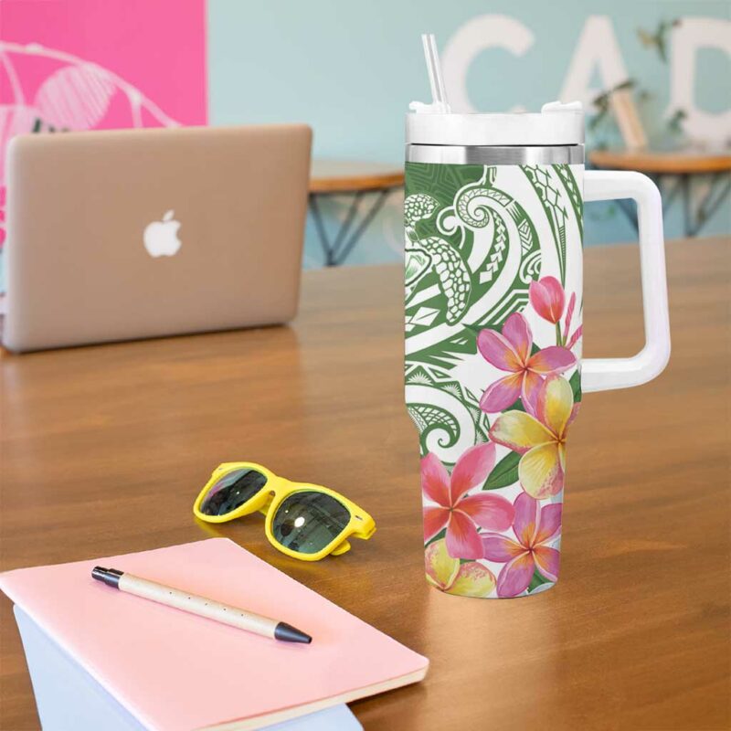 Aloha Molokai Island Custom Stanley Quencher 40oz Stainless Steel Tumbler With Handle - Threewoofs - Image 5