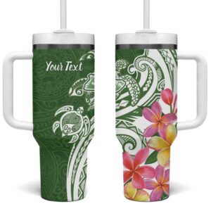 Aloha Molokai Island Custom Stanley Quencher 40oz Stainless Steel Tumbler With Handle - Threewoofs