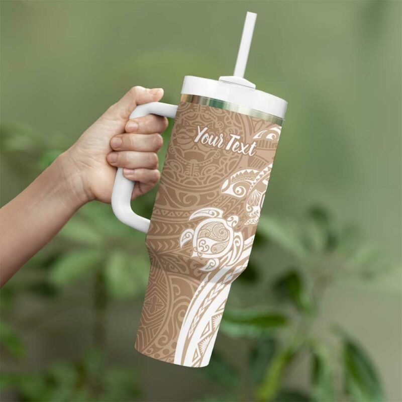 Aloha Niihau Island Custom Stanley Quencher 40oz Stainless Steel Tumbler With Handle - Threewoofs - Image 3