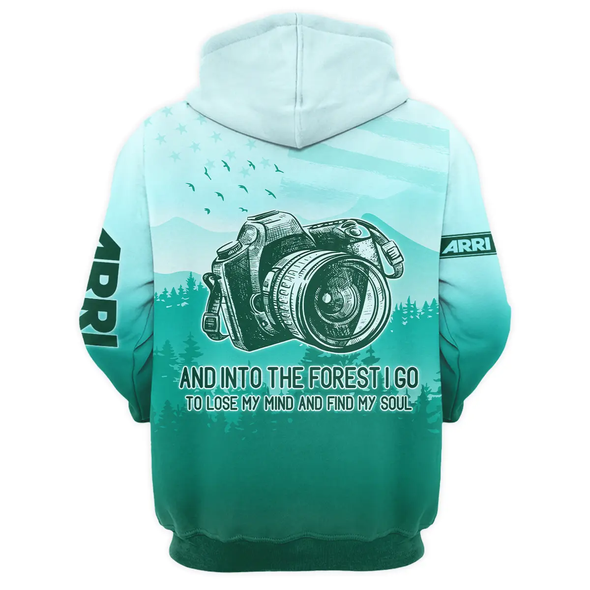 And Into The Forest I Go To Lose My Mind And Find My Soul Arri Photography Videography All Over Prints BL281024A1AR - Hoodie - Image 3