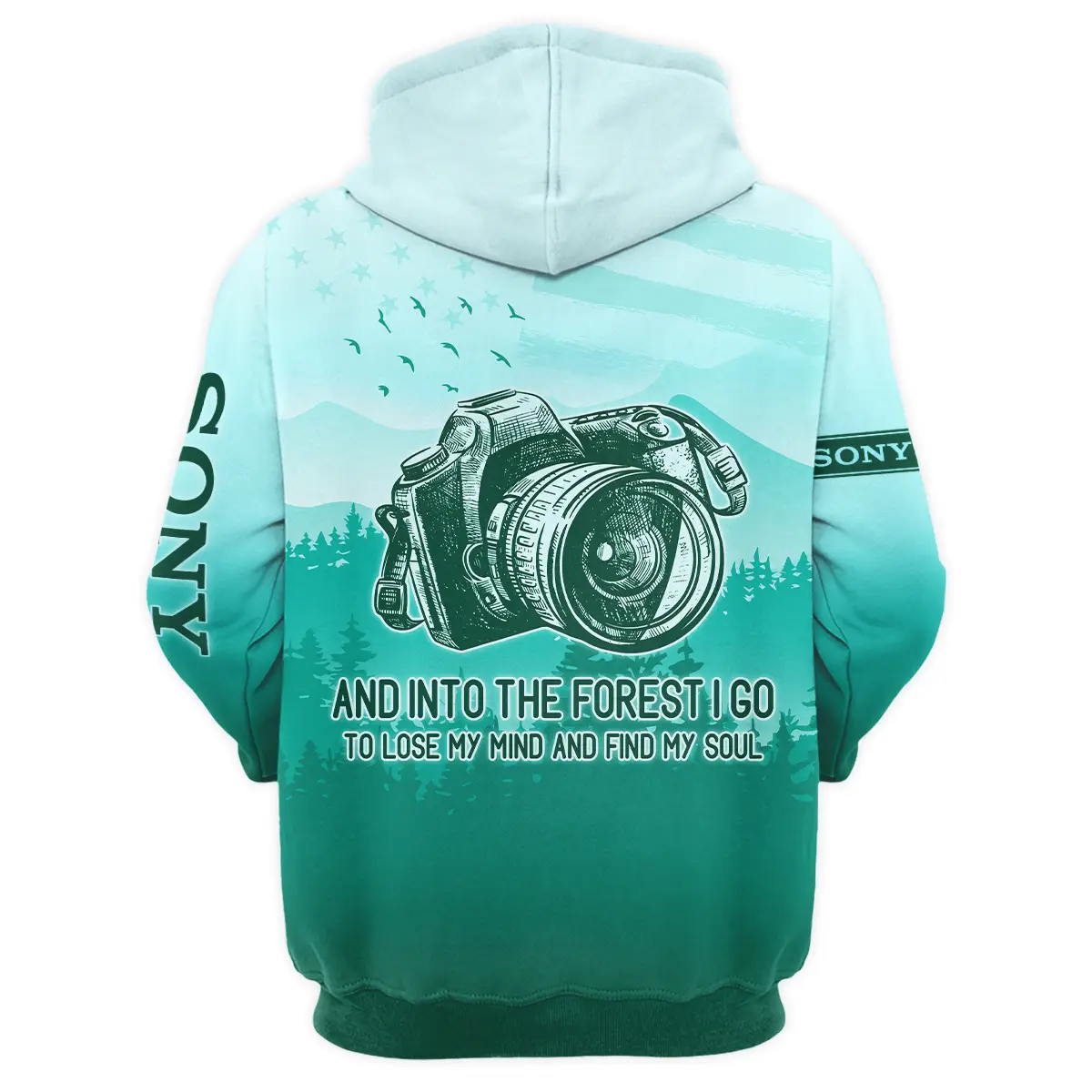 And Into The Forest I Go To Lose My Mind And Find My Soul Sony Photography Videography All Over Prints BL281024A1SN - Hoodie - Image 3