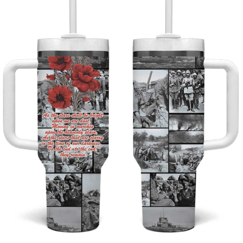 ANZAC Day Gallipoli Campaign Custom Stanley Quencher 40oz Stainless Steel Tumbler With Handle - Threewoofs