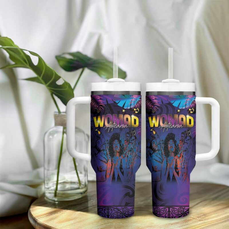 Aotearoa Arts Festival 2025 Maori Music Art Dance Rhythmic Custom Stanley Quencher 40oz Stainless Steel Tumbler With Handle - Threewoofs - Image 9