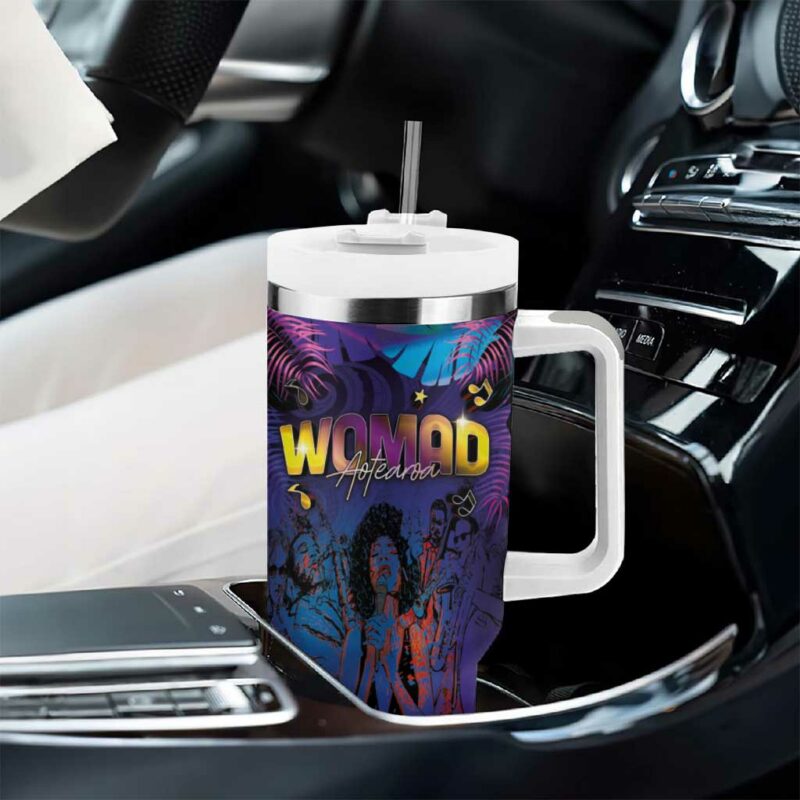 Aotearoa Arts Festival 2025 Maori Music Art Dance Rhythmic Custom Stanley Quencher 40oz Stainless Steel Tumbler With Handle - Threewoofs - Image 8