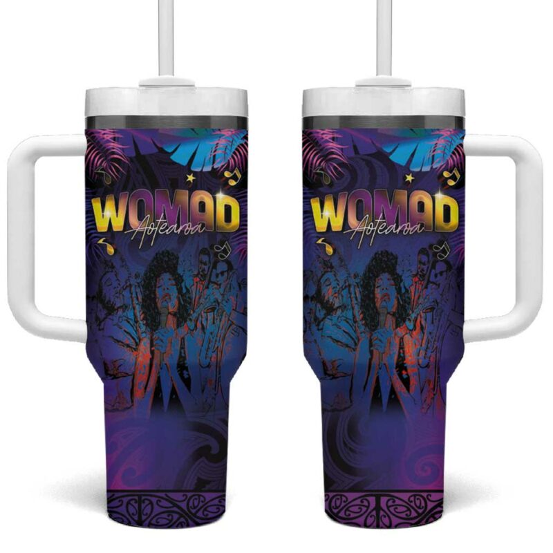 Aotearoa Arts Festival 2025 Maori Music Art Dance Rhythmic Custom Stanley Quencher 40oz Stainless Steel Tumbler With Handle - Threewoofs