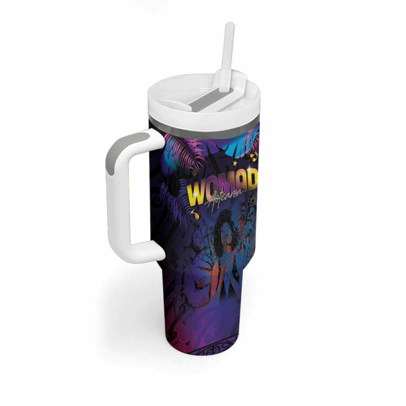 Aotearoa Arts Festival 2025 Maori Music Art Dance Rhythmic Custom Stanley Quencher 40oz Stainless Steel Tumbler With Handle - Threewoofs - Image 2