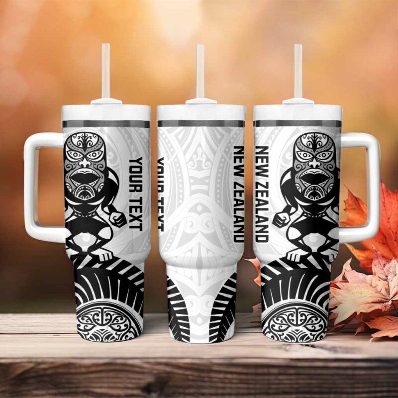 Aotearoa Football Custom Stanley Quencher 40oz Stainless Steel Tumbler With Handle - Threewoofs - Image 4