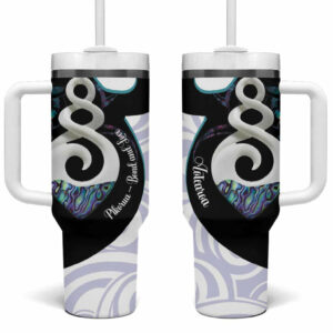 Aotearoa Pikorua Bond And Love Custom Stanley Quencher 40oz Stainless Steel Tumbler With Handle - Threewoofs