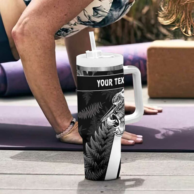 Aotearoa Silver Fern Rugby 2024 Go Kiwi Custom Stanley Quencher 40oz Stainless Steel Tumbler With Handle - Threewoofs - Image 6