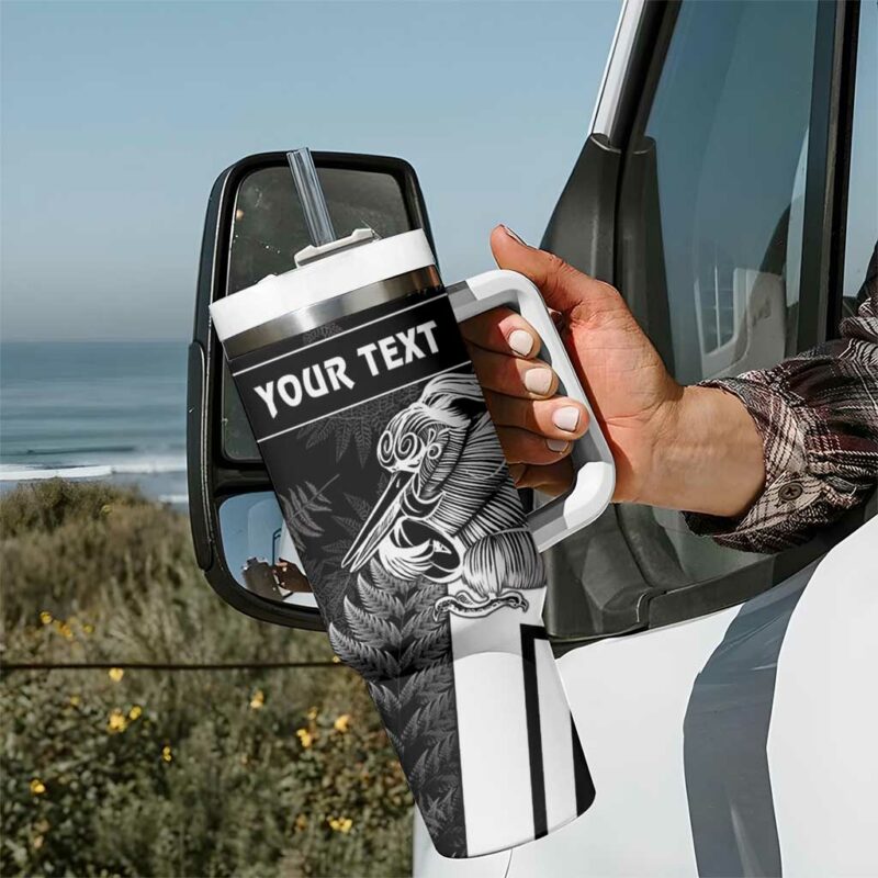 Aotearoa Silver Fern Rugby 2024 Go Kiwi Custom Stanley Quencher 40oz Stainless Steel Tumbler With Handle - Threewoofs - Image 7