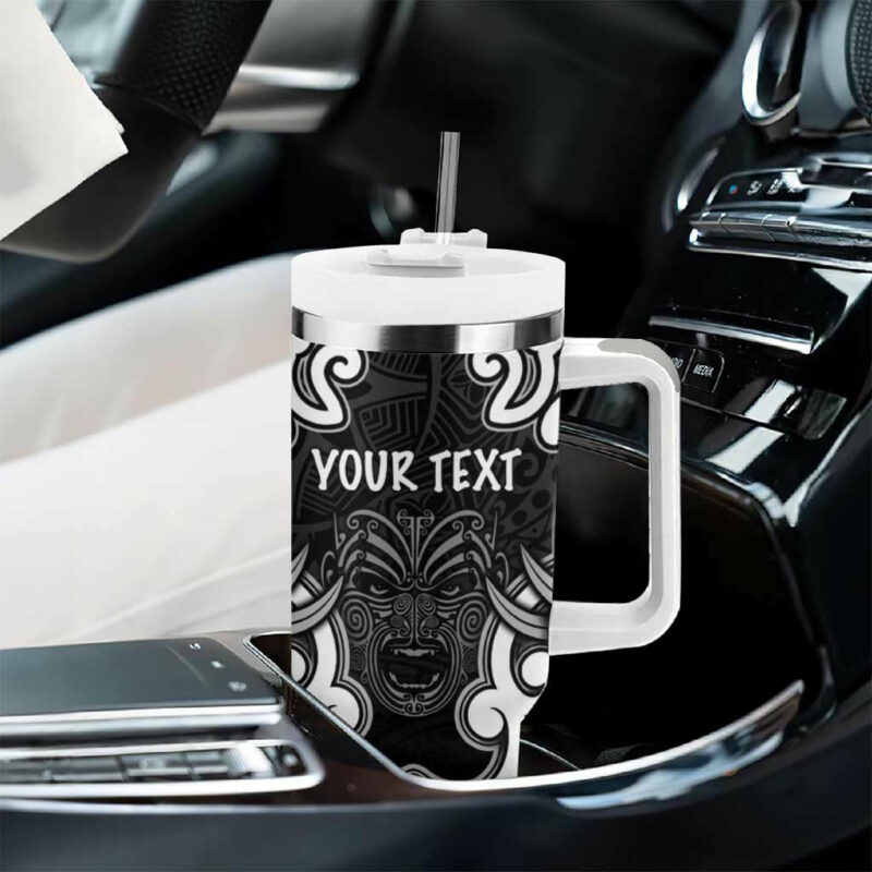 Aotearoa Toitu Te Tiriti O Waitangi Custom Stanley Quencher 40oz Stainless Steel Tumbler With Handle - Threewoofs - Image 8