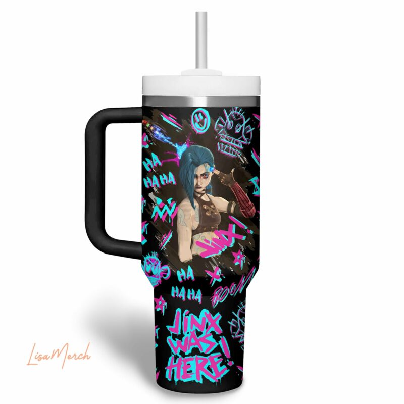 Arcane TV Series Custom Stanley Quencher 40oz Stainless Steel Tumbler With Handle - Threewoofs - Image 2