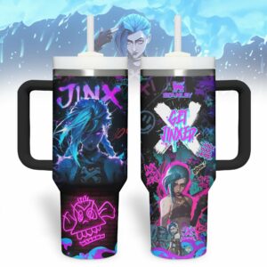 Arcane TV Series Custom Stanley Quencher 40oz Stainless Steel Tumbler With Handle - Threewoofs