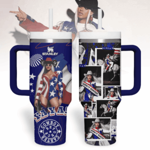 Beyonce Music Custom Stanley Quencher 40oz Stainless Steel Tumbler With Handle - Threewoofs