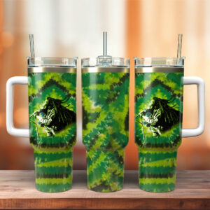 Bob Marley Music Custom Stanley Quencher 40oz Stainless Steel Tumbler - Threewoofs