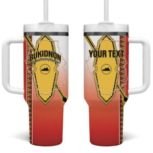 Bukidnon Philippines Custom Stanley Quencher 40oz Stainless Steel Tumbler With Handle - Threewoofs
