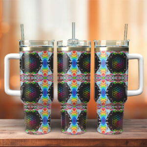 Coldplay Music Custom Stanley Quencher 40oz Stainless Steel Tumbler With Handle - Threewoofs