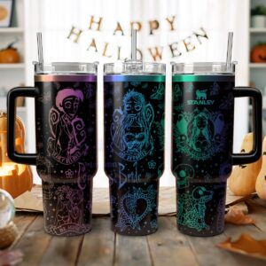 Corpse Bride Movies Custom Stanley Quencher 40oz Stainless Steel Tumbler With Handle - Threewoofs
