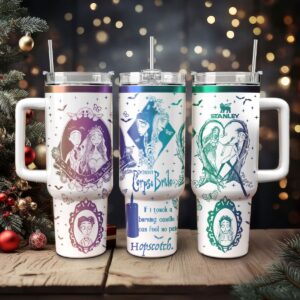 Corpse Bride Movies Custom Stanley Quencher 40oz Stainless Steel Tumbler With Handle - Threewoofs