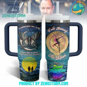 Dave Matthews Music Custom Stanley Quencher 40oz Stainless Steel Tumbler With Handle - Threewoofs
